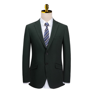 Business Suits Men's Formal Wear Polyester Worsted <b>Work</b> Uniform Autumn Style - Product Image 5