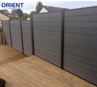 Clôture de jardin en aluminium pour extérieur, design moderne, clôture de jardin durable, clôture extérieure en aluminium Orient