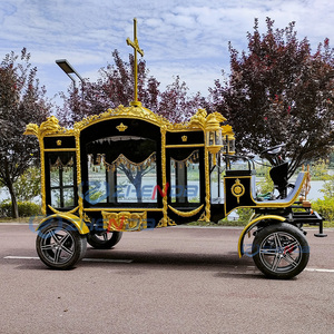Modern Black Horse-drawn Funeral Hearse Classic Hearse Funeral Car Durable Hearse <b>Trailer</b> - Product Image 6