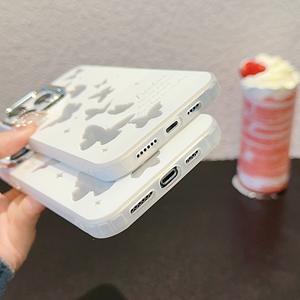 Pour iPhone 15 Pro Max IMD <span class=keywords><strong>Radium</strong></span> Sculpture Mignon Papillon Filles Housse de Téléphone - Product Image 6