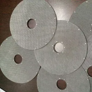 Usines chinoises 25mm 30mm 50mm 120 150 200 microns maille Fine disque de filtre à café en acier inoxydable 304