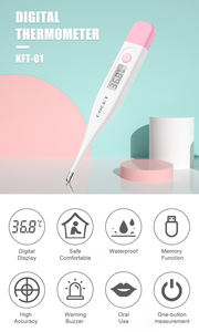 Stylo Lcd fièvre corporelle électronique clinique <span class=keywords><strong>adulte</strong></span> enfants tête souple haute précision aisselles orales thermomètres numériques - Product Image 6