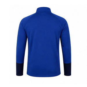 Haut d'entraînement de football pour homme à col zippé, manches longues, léger, vêtement de sport - Product Image 4