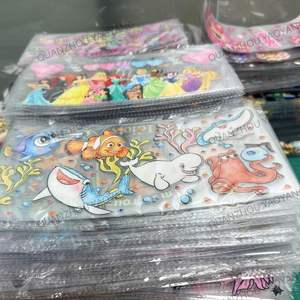 Autocollant de dessin animé personnalisé UV DTF prêt à transférer pour 20 oz 16oz tasses tasses gobelets autocollants lavables de Noël - Product Image 4