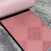 Cuir PU gaufré à motif damier pour sièges de voiture et rembourrage de meubles