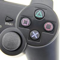 Mando con Cable para PlayStation 2, Controlador de Juego con Doble Vibración, Joystick para Consola de Juegos P2