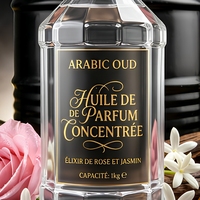Huile de parfum concentrée Oud Arabe, parfum liquide Rose et Jasmin pour la création de parfums DIY et la fabrication en gros