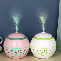 Nouvelle Arrivée Humidificateur Diffuseur d'Air Creux en Forme de Champignon avec 7 Lumières LED