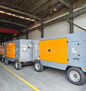 Nouveau compresseur d'air à moteur diesel mobile à vis haute pression 17-36 bars portable pour le forage de puits - Product Image 4