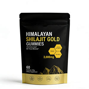 Gomitas de Complejo de Shilajit Multi-Hierbas, Suplemento para Mejorar la Energía, la Función <span class=keywords><strong>Cerebral</strong></span> y el Alivio del Estrés - Product Image 2