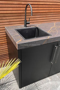 <span class=keywords><strong>Cuisine</strong></span> de jardin BBQ <span class=keywords><strong>d</strong></span>'extérieur Petites unités portables Équipement Portes à gaz Cadre <span class=keywords><strong>d</strong></span>'îlot résistant aux intempéries Évier personnalisé <span class=keywords><strong>Cuisine</strong></span> de jardin - Product Image 3