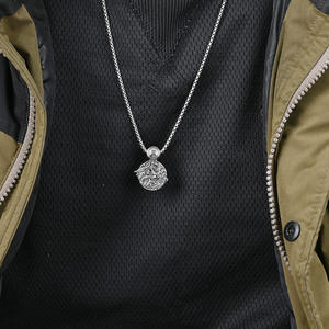 Collar Vintage Nórdico con Dragón Celta, Colgante Unisex de Acero de Titanio, Joyería Cultural Coleccionable para Uso Diario - Product Image 2