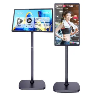 Stanbyme 27 inch TV thông minh Android hệ thống có thể tháo rời đứng kỹ thuật số biển không dây máy tính bảng