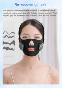 Micro-corrente Facial Massagem Bandagem V <span class=keywords><strong>Face</strong></span> Lifting Apertando Máscara Aparelho De Beleza Fade Law Line Duplo Queio V-Line - Product Image 6