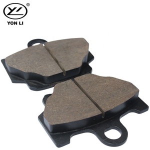 Nouvelles plaquettes de frein avant de haute qualité YONGLI semi-métalliques organiques E MARK OEM-Style rivetées sans amiante pour YAMAHA RXS 115/RX-<span class=keywords><strong>Z</strong></span>/<span class=keywords><strong>XT</strong></span> - Product Image 4