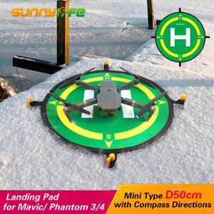 Sunnylife Pliable D'atterrissage Héliport D50cm avec Cardinaux pour <span class=keywords><strong>DJI</strong></span> MAVIC <span class=keywords><strong>PRO</strong></span>/<span class=keywords><strong>Phantom</strong></span> 3/4PRO <span class=keywords><strong>V2</strong></span>.<span class=keywords><strong>0</strong></span> MAVIC air - Product Image 5