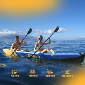<span class=keywords><strong>Kayak</strong></span> Inflable Ligero Spatium para Turismo, Diseño Aerodinámico, Alta Velocidad, Baja Resistencia, para Viajes, Adultos, Exploradores al Aire Libre - Product Image 5