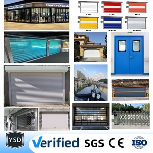 Hochbelastbares, Korrosionsbeständiges, Modernes Edelstahl-Einbruchschutz-Rolltor für Industrielle Lagerhäuser - Product Image 5