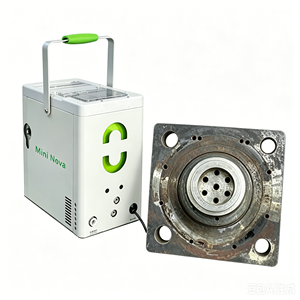 Nettoyeur portable à glace sèche <span class=keywords><strong>CO2</strong></span> compact pour l'élimination du carbone des moteurs de voiture, des résidus de moisissures, le débavurage des cartes PCB et la décapage de la rouille - Product Image 1