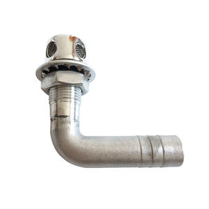 Bouchon de ventilation d'échappement en acier inoxydable M16, conduit de ventilation marin, sortie de ventilation, coude, accessoires de quincaillerie pour yachts rapides - Product Image 1