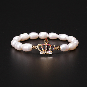 Pulsera <span class=keywords><strong>de</strong></span> Perlas Personalizada a la Moda para <span class=keywords><strong>Hombre</strong></span>, 4mm 5mm, Joyería Delicada Hecha a Mano, Pulsera <span class=keywords><strong>de</strong></span> Perlas Estilo Playa Hawaiana, Regalo - Product Image 4