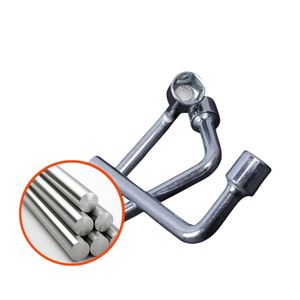 Single-Ended L-Shaped Steel <strong>Tube</strong> L-<strong>Wrench</strong> <strong>Set</strong> 8mm 10mm 13mm 14mm Metric Industrial Socket <strong>Wrench</strong> OEM Customizable - Product Image 3