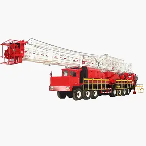 Plataforma de perfuração móvel para caminhão, equipamento de perfuração do óleo e gás do ipzj10
