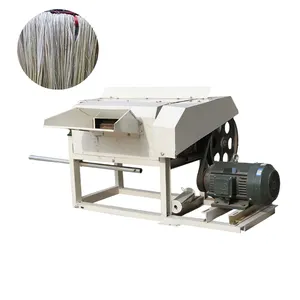 Professional jute hemp flax decorticator machine sisal for wholesales