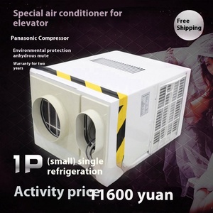 Aire Acondicionado para Elevador de 1800/2500/3200KW, 220V, 50HZ, 1/1.5 Fases, con Calefacción, para Vehículo Turístico Inteligente de 1 Plaza - Product Image 2