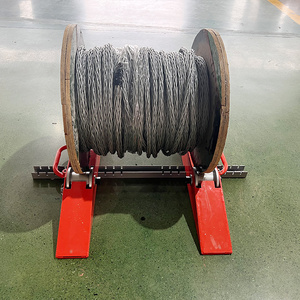 Ventes directes usine : Rampe à rouleaux pour tambours dérouleurs ou enrouleurs, avec structure en acier, pouvant être actionnée par une puissance hydraulique - Product Image 4