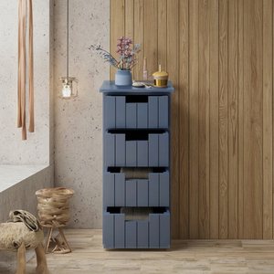 Gabinete <span class=keywords><strong>de</strong></span> <span class=keywords><strong>baño</strong></span> Gabinete <span class=keywords><strong>de</strong></span> pie independiente con 4 cajones Almacenamiento <span class=keywords><strong>de</strong></span> <span class=keywords><strong>toallas</strong></span> Artículos <span class=keywords><strong>de</strong></span> tocador Amplio espacio <span class=keywords><strong>de</strong></span> almacenamiento Gabinete <span class=keywords><strong>de</strong></span> almacenamiento <span class=keywords><strong>de</strong></span> <span class=keywords><strong>baño</strong></span> - Product Image 1