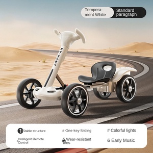 <span class=keywords><strong>Go</strong></span>-Kart Elettrico Pieghevole di Alta Qualità per Bambini, 4 Ruote, con Musica e Telecomando, per Divertimento in Giardino - Product Image 6