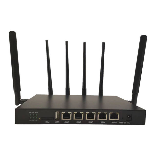 QTECH CPE 4i Dual Band 802.11ax 4G LTE Router Integrated 2.4G/5G Antenna 1200Mbps Bandwidth 3-5dBi Gain Customized Color ABS+PCB