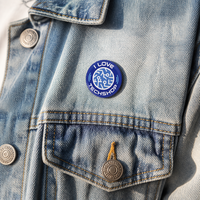 Badge Bouton Personnalisé, Pin's Personnalisé pour Sacs et Vêtements, Pin's de Revers Esthétique, Cadeau Unique pour les Fans, Créez Votre Propre Design