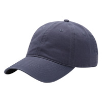 Casquette de baseball vintage en coton non structurée de haute qualité, style sportif et formel, avec motif lettres et logo brodé personnalisé