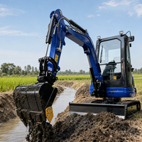 Mesin penggerak Tanah 1 Ton 2 Ton 2.5 Ton 3 Ton harga murah mesin penggali Kubota Mini mesin penggali