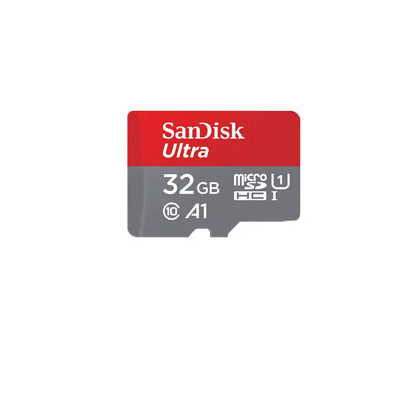 Sandisk Tarjeta SD TF Class10 A1 Tarjeta de Memoria Tarjeta SD para Teléfono Original 16GB 32GB 64GB 128G 256GB Plástico Blackmagic U3 Blackvue Sd