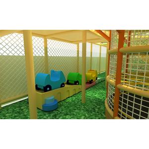 Equipo de juego para niños a <span class=keywords><strong>precio</strong></span> de fábrica, equipo de centro de fiesta de juego de Castillo feliz para niños personalizados zona de juego - Product Image 4