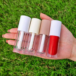 Kj-New Arrival 6Ml Biểu Tượng Tùy Chỉnh Rỗng Son Bóng <span class=keywords><strong>Container</strong></span> Lớn Cây Đũa Phép Son Bóng Ống Lip Gloss Ống Mỹ Phẩm Son Môi Nhựa - Product Image 3