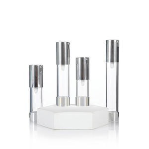 Bonne qualité 10/15/20/30ml vide pompe sans air bouteille de <span class=keywords><strong>lotion</strong></span> en plastique pompe sans air bouteilles cosmétiques - Product Image 1