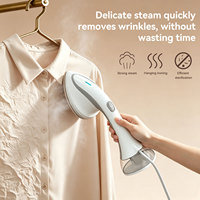 Défroisseur Vapeur Électrique Portable avec Réservoir d'Eau de 300 ml – Machine à Repasser les Vêtements et Détacheur de Plis pour Tissus
