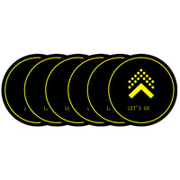 Tapis d'agilité multifonctionnel antidérapant haute résistance pour l'entraînement au basketball en intérieur et en extérieur et l'équipement d'entraînement de vitesse