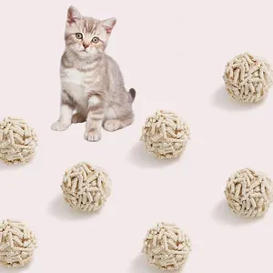 OEM फैक्टरी बिल्ली कूड़े बिक्री प्राकृतिक कार्बनिक Clumping को खनिज खरीदने प्रीमियम सुगंधित गेंद के आकार मिट्टी बेंटोनाइट बिल्ली कूड़े