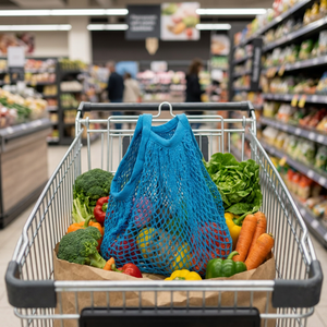 Reusable Mesh Market <b>Bags</b> Manufacturer Custom Logo Wholesale <b>Net</b> <b>Bags</b> for Bulk Orders - Product Image 1