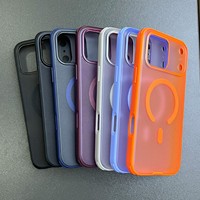 Étui de protection intégrale antichoc 360° pour 18/17/16/15 - Coque magnétique anti-traces de doigts en TPU+PC, protection antidérapante pour téléphone portable