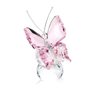 Jolies faveurs de mariage, figurine papillon en cristal, presse-papiers, cadeaux de mariage pour les invités, souvenirs, boîte cadeau de taille personnalisée