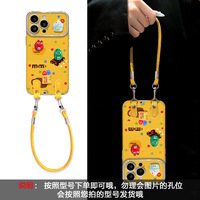 Étui support pour poupée pour coques de téléphone portable en cuir naturel magnétique de 13 pouces Promax avec motif de dessin animé