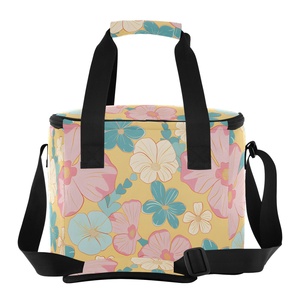 Sac de pique-nique de grande capacité de style hawaïen pour l'extérieur, sac isotherme en aluminium, sac à main portable pour adultes et enfants, sac à lunch - Product Image 2