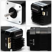 Moteur pas à pas intégré STM4234A, moteur pas à pas intégré CNC d'usine biphasé à 1.8 degrés, adapté aux produits d'automatisation