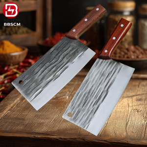 Coltello da Macellaio Cinese Super Affilato, Spesso e Resistente, Forgiato in Metallo Solido, 19cm 5mm, Ambidestro, Lavabile in Lavastoviglie - Product Image 4